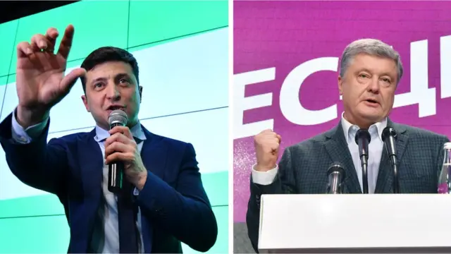 Зеленський і Порошенко