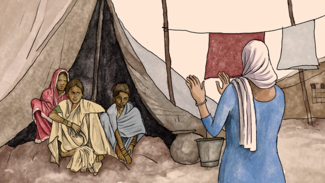 దేశ విభజన సమయంలో పాకిస్తాన్ నుంచి వచ్చిన శరణార్థుల కోసం ఇందర్‌జీత్ కౌర్ సహాయ కార్యక్రమాలు నిర్వహించారు