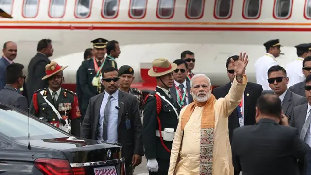 मोदी काठमाण्डूमा