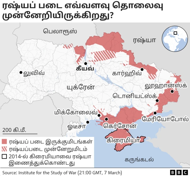 முன்னேறிய இடங்கள்