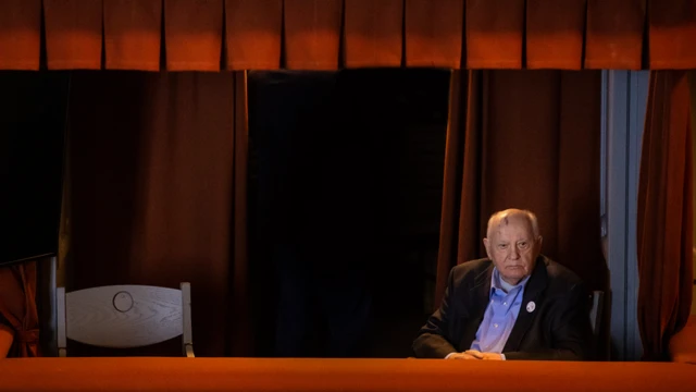 Михаил Горбачев в ложе