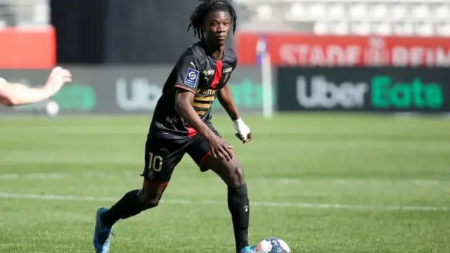 Eduardo Camavinga matashin dan wasa ne da Real Madrid ta taba nuna sha'awarta a kansa