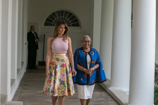 Melania na Margaret