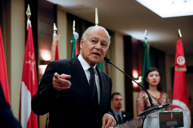 احمد ابوالغیط، دبیرکل اتحادیه عرب