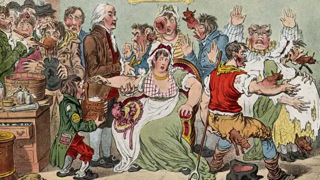 Ilustraçãojogo da motinha bet365James Gillray