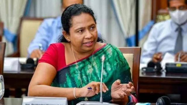 சுகாதார அமைச்சர் பவித்ரா வன்னியாராச்சி