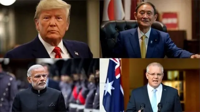 இந்தியா, அமெரிக்கா, ஜப்பான், ஆஸ்திரேலியா கூட்டு ராணுவப் பயிற்சியால் சீனாவுக்குக் கவலை ஏன்?