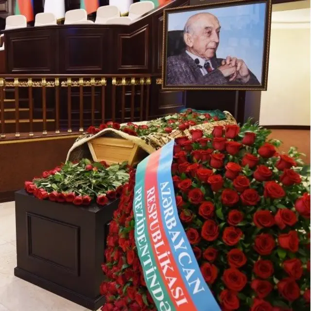 Lütfi Zadənin cənazəsi