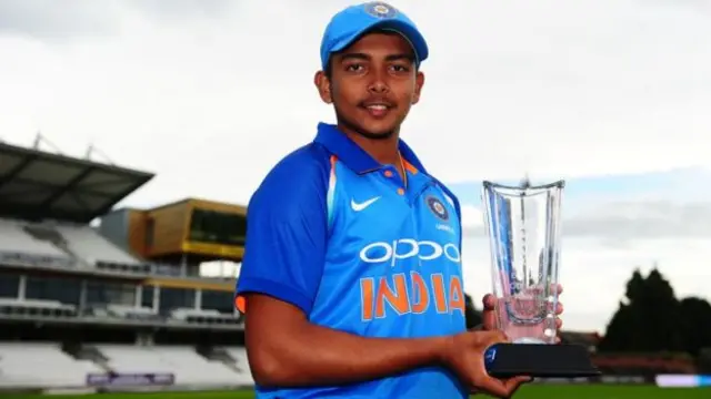 पृथ्वी शॉ