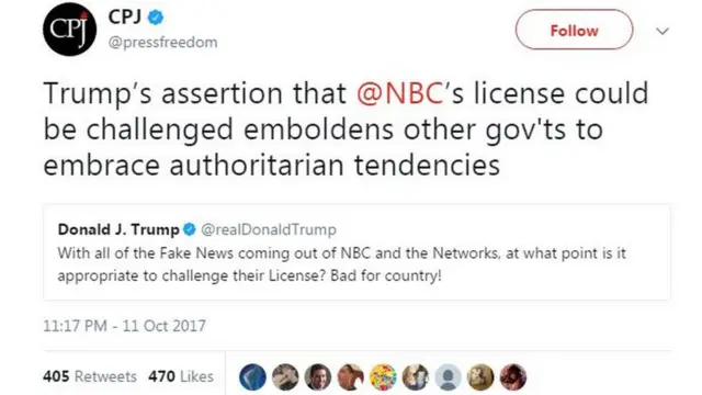 เพรสฟรีดอม ทวีต