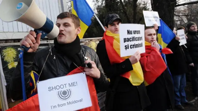 Антироссийские протесты (архивное фото)