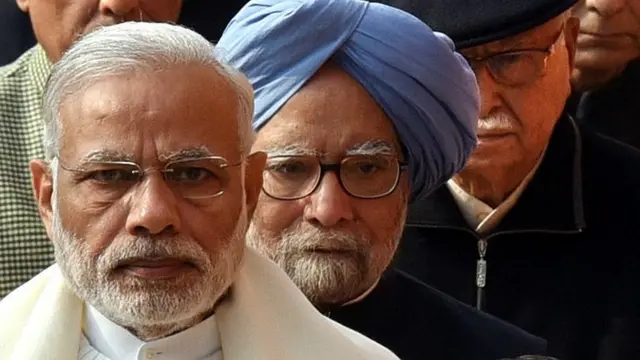 नरेंद्र मोदी और मनमोहन सिंह
