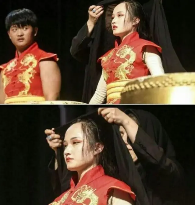 ماموران حراست در کنار خانمهای نوازنده حضور دارند تا شئونات اسلامی رعایت شود