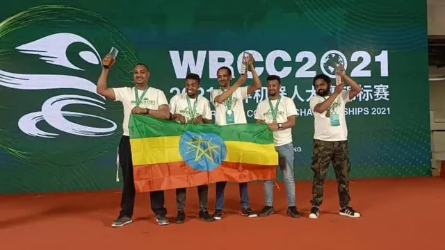 Lammiilee Itoophiyaa dorgommii roobootics Chaayinaatti injifatan