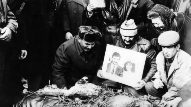 Похороны погибших 20 января