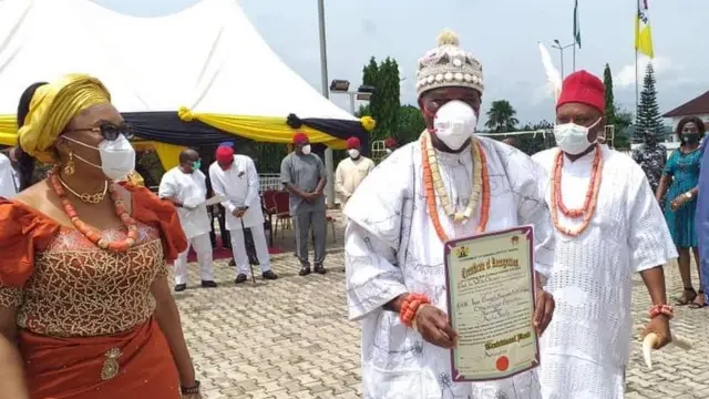 Igwe Amaóbía na ndí be ya