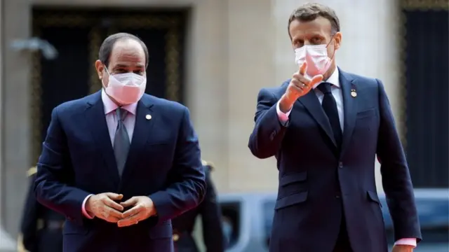 Sisi ve Macron