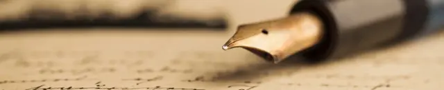 estilógrafo con carta (Foto: Getty)