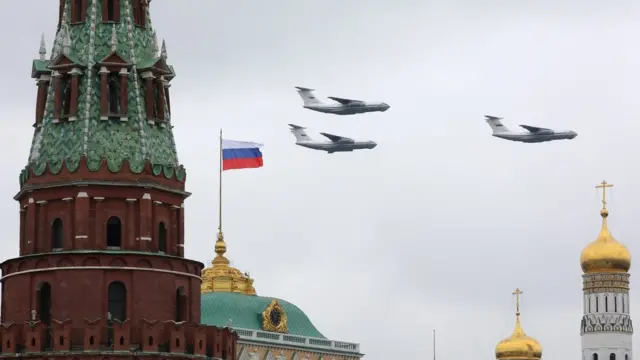 Авиационный парад в Москве