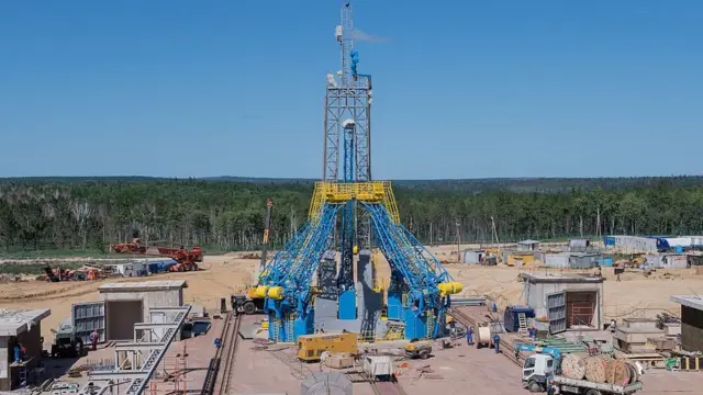 Строительство космодрома "Восточный"