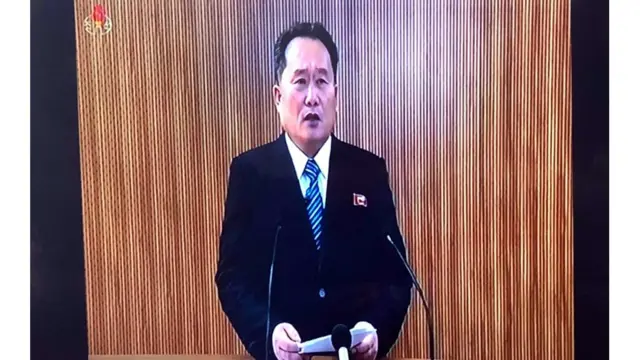 조국평화통일위원회 위원장 리선권