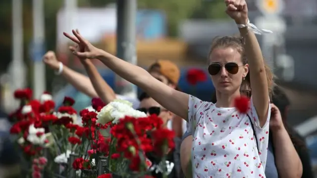 Протесты в Минске