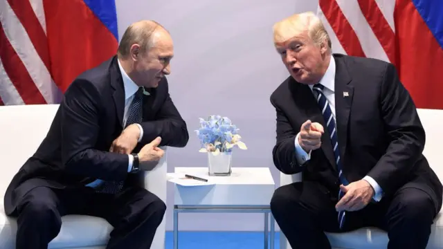 Володимир Путін і Дональд Трамп