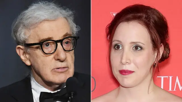 Woody Allen e Dylan Farrow