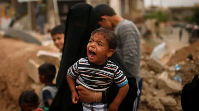 Yerinden edilmiş Iraklı göçmenler