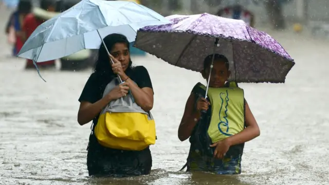 मुंबई में बारिश