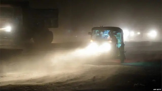 धूलभरी आंधी