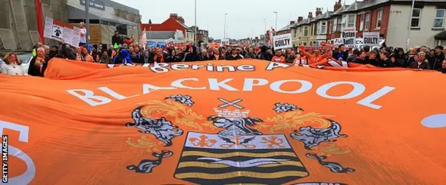 Protest navijača Blekpula