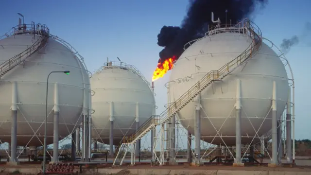 Oil and petrochemical refinery, Kaduna, Nigeria.