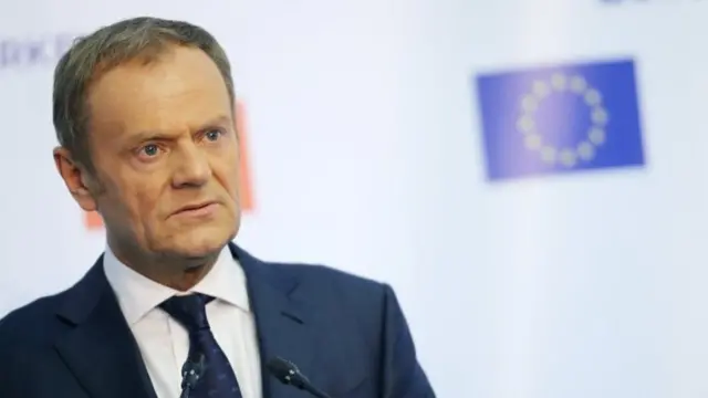Donald Tusk, presidente del Consejo Europeo.