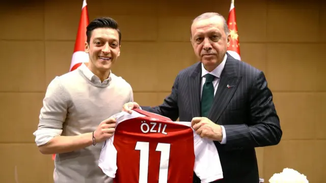 Озил и Эрдоган
