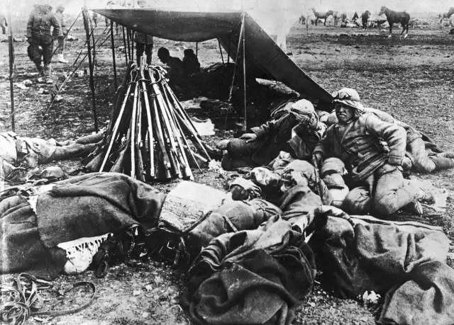 Kurtuluş Savaşı'nda savaşan Türk askerleri