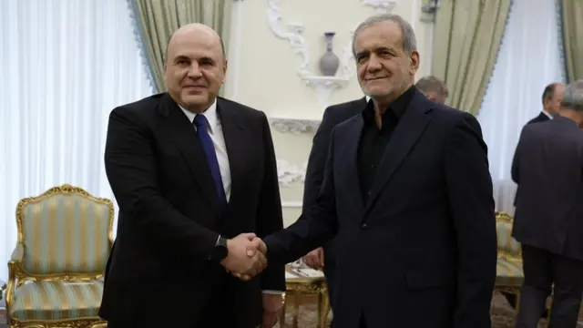 Rossiya Bosh vaziri va Eron prezidenti