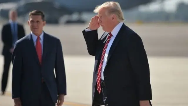 ट्रंप और फ़्लिन