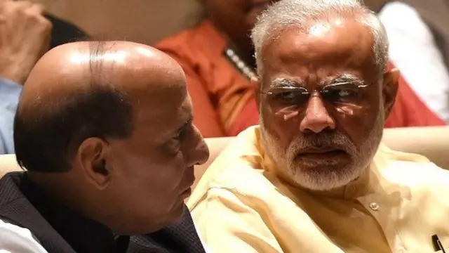 राजनाथ सिंह, नरेंद्र मोदी