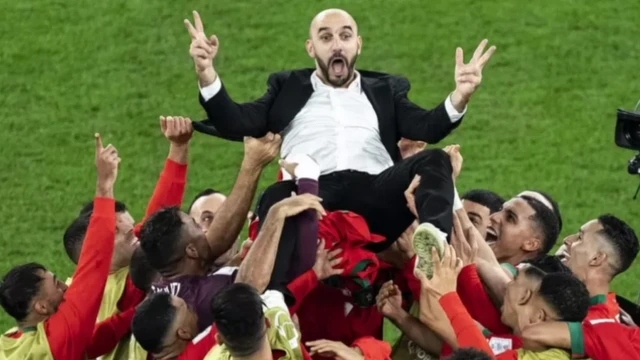 وليد الركراكي مدرب المغرب