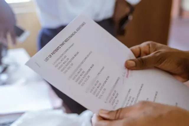 Iwe orukọ awọn alaisan