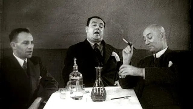 Čuveni umetnici Mijat Mijatović i Pecija Petrović prvi put u tonskom filmu