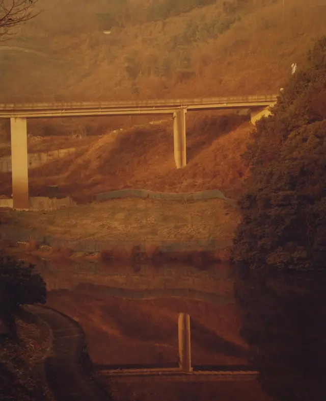 A bridge across a river