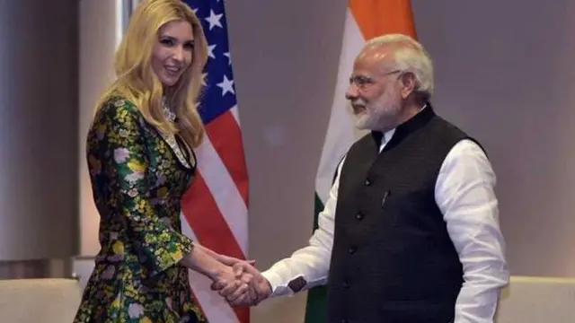नरेंद्र मोदी और इवांका