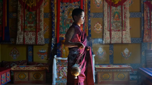 Bhutanese Buddhist monk