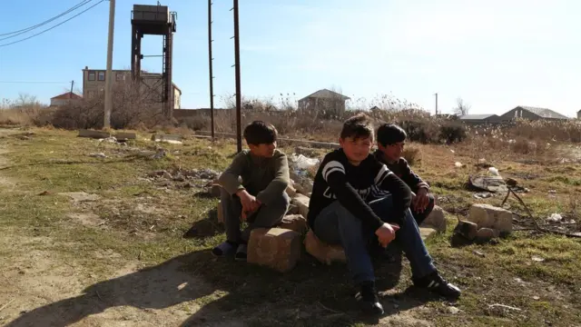 Xocalı qaçqınları, uşaqlar