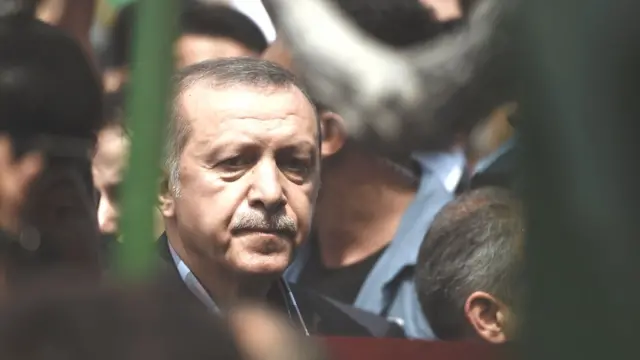 Presidente turco Recep Tayyip Erdogan