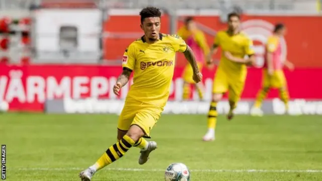Manchester Unted wamejiandaa kuacha nia ya kumsaini Jadon Sancho