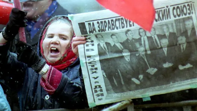 Август 1991 года в Москве
