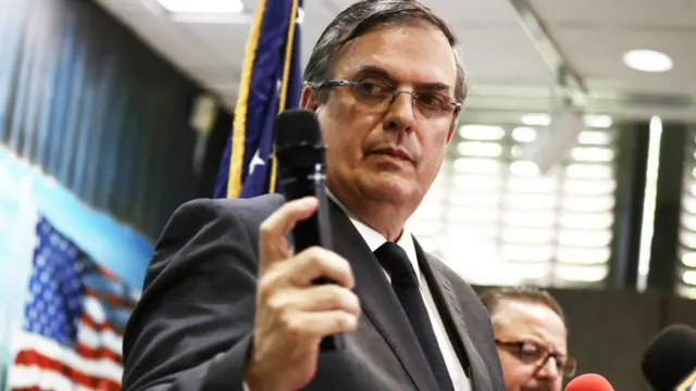 Canciller Marcelo Ebrard